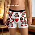 thumbnail image 2 of LIUJUNSHOP Customizable Valentine's Day Underwear for Couples with Humorous Print Design M White, 2 of 7