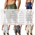 thumbnail image 3 of XuJwPNcy Big and Tall Mens Athletic Shorts Quick Dry Bermuda Shorts Drawstring Waist Workout Sports Shorts with Pockets, 3 of 5