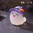 thumbnail image 1 of Fiudx Ofertas y liquidaciones Adornos de calabaza fantasma para Halloween, micropaisajes luminosos, decoración de resina para exteriores, patios, césped, patios, accesorios de jardín DIY, 1 of 1