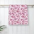 thumbnail image 5 of Wukai Flower Butterfly Lightweight, Quick-Drying Microfiber Towels - Soft and Absorbent for Fitness, Sports, Yoga, Travel, Gym - 2 Pack, Dark Grey, 5 of 8