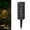 black, variant on JilgTeok 2 Packs Solar LED Garden Lights Outdoor Waterproof Solar Powered Lights for Pathway Yard Patio Decoration Warm White Auto On at Dusk No Wiring Needed