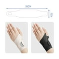 thumbnail image 3 of Thin Wrist Brace Support For Carpal Tunnel Breathable Wrist Band Adjustable Straps For Wrist Wraps Stabilizer For Tendonitis Arthrits Relieving Gray 1 Piece Arm Skate Wrist Guards Kids Kids Wrist, 3 of 4