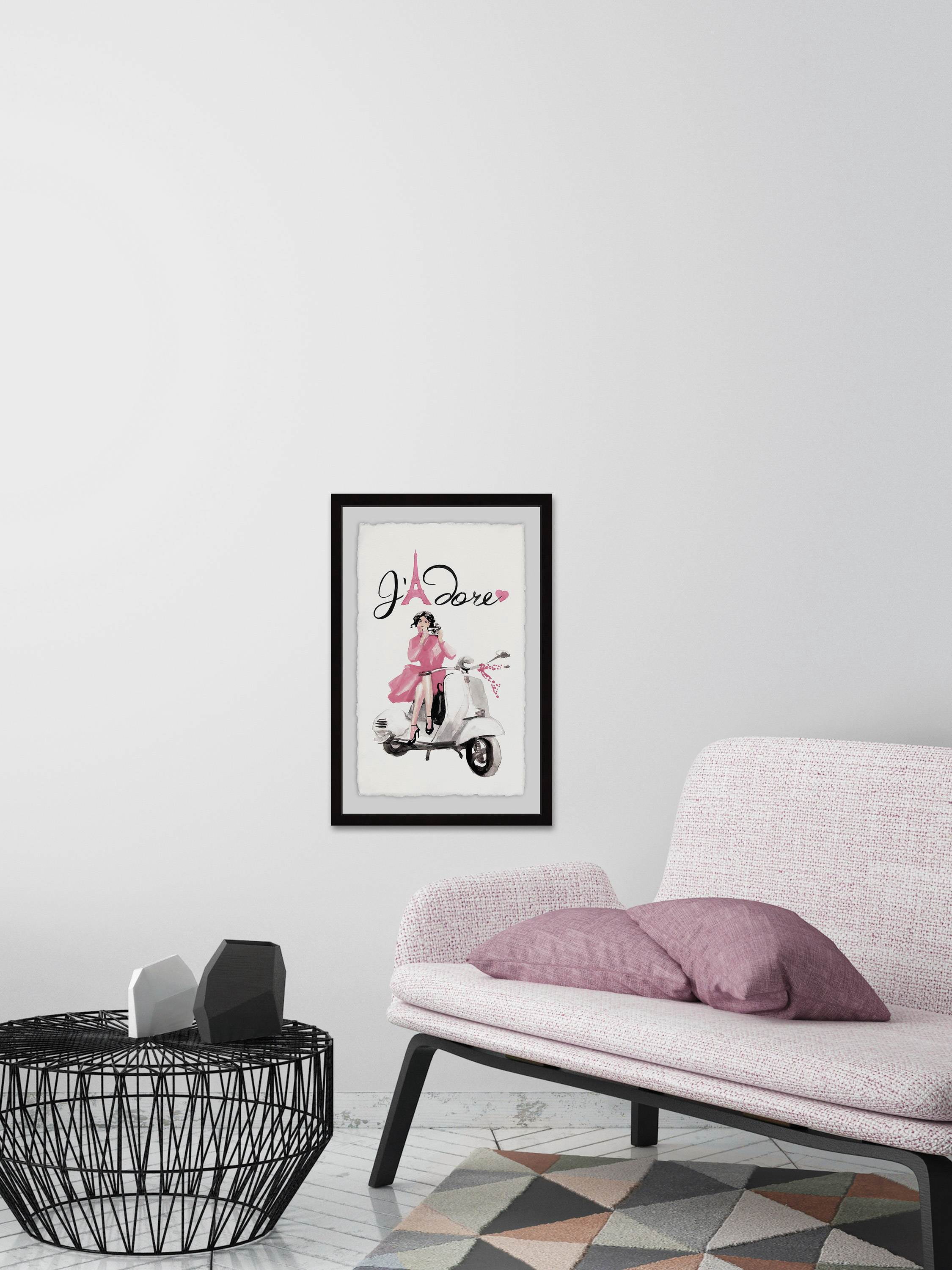 I Adore Framed Painting Print