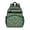 Football Field Green Pattern, variant on Football Field Green Pattern Cute School Backpack Bag for School with Padded Back and Adjustable Shoulder Straps 15.25"x11.5"x5.25"