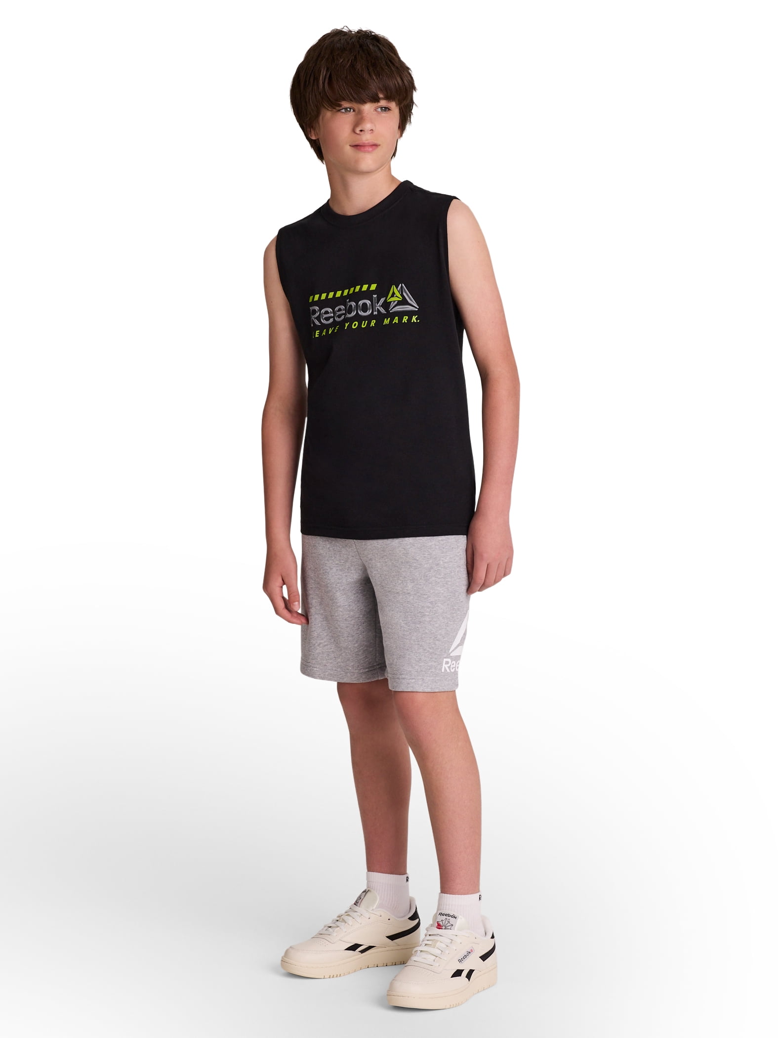 Reebok Boy’s Active Graphic Tank Top, Sizes 4-18