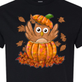 thumbnail image 4 of Inktastic Owl in a Pumpkin Cute for Halloween and Thanksgiving T-Shirt, 4 of 5