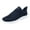 Navy, variant on Aayomet Men Sneakers Wide Men Sports Shoes Fashion Summer New Pattern Simple Solid Mesh Breathable Comfortable Lace Up Shoes,White 8
