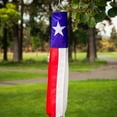 thumbnail image 6 of In the Breeze 5042 — 18-inch Texas Flag Windsock — State Flag Colorful Hanging Décor, 6 of 6