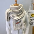 thumbnail image 2 of Destyer Soft And Comfortable Winter Scarf Must-Have Accessory Made With Nylon Scarves Beige, 2 of 6