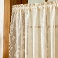 thumbnail image 2 of Nvzi Small Blackout Curtains for Small Window - Beige 140*140cm - 2 slice Rod Pocket Curtains, Short Window Curtains for Kitchen, Bedroom, Bathroom ., 2 of 4