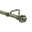 Antique Brass, variant on Urbanest 1" Adjustable Curtain Rod Set with Fluted Ball Finial Metal Window Drapery Rod, Modern Design