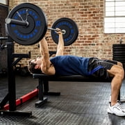 GIKPAL 20lb Bumper Plates, 2-Inch Olympic Weight Plates with Steel Hub, Eco-Friendly Rubber - Impact-Resistant & Floor Protection - Ideal for High-Intensity Workouts.