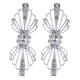 thumbnail image 1 of 2 Pares de Conectores de Cierre de Cristal Cierres Botón de Metal Ganchos Extensores de cinturo Cierres de Ojos Cierre para 68mm X 25mm Gloria Hebilla de diamantes de imitación de cristal, 1 of 8