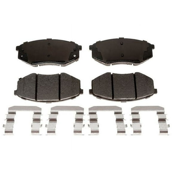 Front Brake Pad Set - Compatible with 2011 Kia Sportage FWD