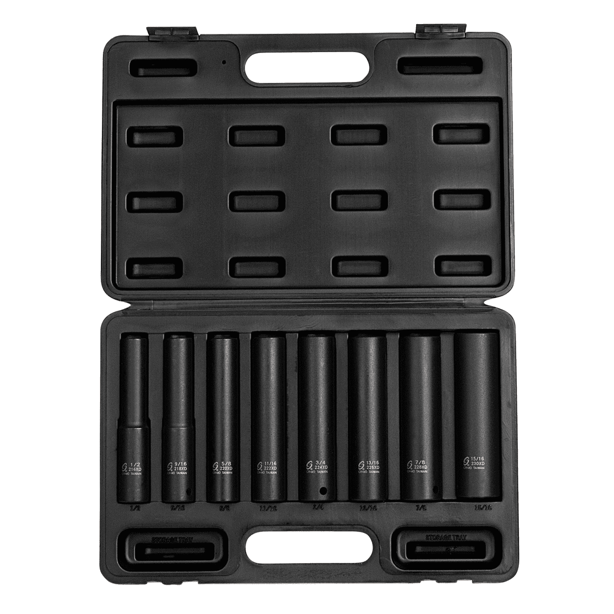 SUNEX 1/2 DR EXTRA EXTRA DEEP SAE 8PC