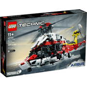LEGO Technic Airbus H175 Rescue Helicopter Toy, With Spinning Rotors and Motorized Features, 42145