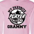 thumbnail image 4 of Inktastic Soccer My Favorite Player Calls Me Grammy Long Sleeve T-Shirt, 4 of 5