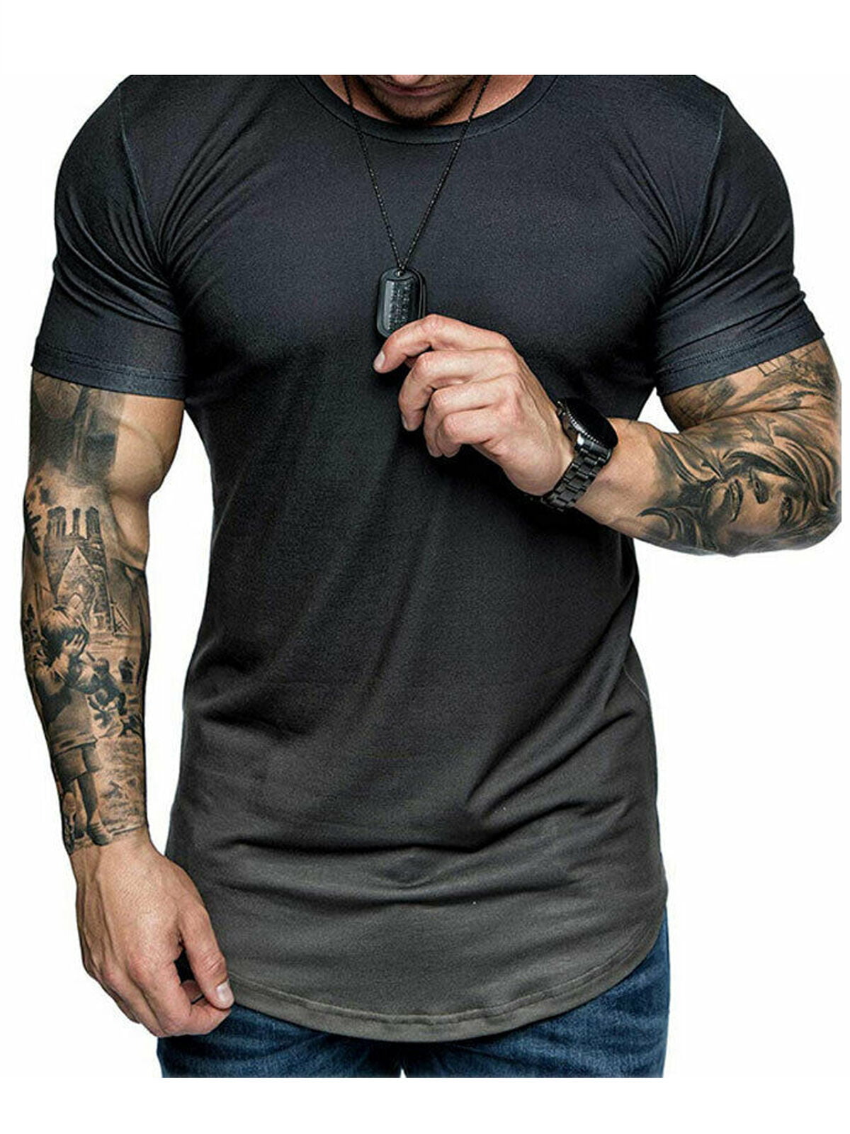 muscle fit shirts uk