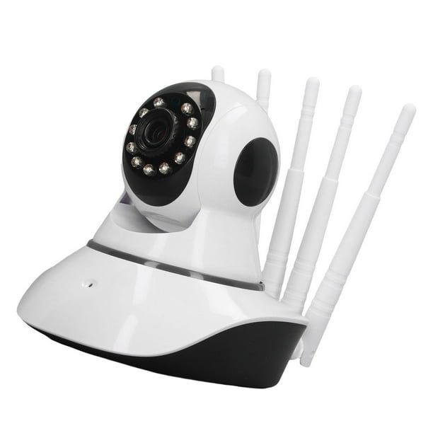 Cámara De Vigilancia Inteligente HD, Lente De Cristal, Audio Bidireccional, 5 Antenas, Cámara De Visión Nocturna Inalámbrica De 0,5 Lx, Color, 11 LED IR Para Oficina