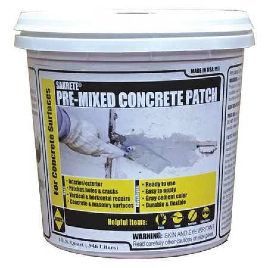 SAKRETE 120547 1 qt. Gray PreMixed Concrete Patch