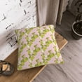 thumbnail image 5 of KLL Pears And Flower Decorative Throw Pillow Covers Velvet Soft for Couch Sofa Bedroom Living Room Outdoor (No pillow core)- 18"x18", 5 of 5