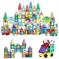 thumbnail image 1 of PicassoTiles 350 Piece Extensive Master Builder Magnetic Building Block Set, 1 of 2