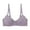 Blue, variant on 2PC Bras for Women's Push-Up Women's Leopard-Print Front Buckles Underwear No Steel Close Bra