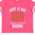 thumbnail image 4 of Inktastic Just a Kid Who Loves Bacon Boys or Girls Toddler T-Shirt, 4 of 5