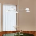thumbnail image 3 of Sonneman 2035.17 Ray 45" Wide Led Round Chandelier - Grey, 3 of 6