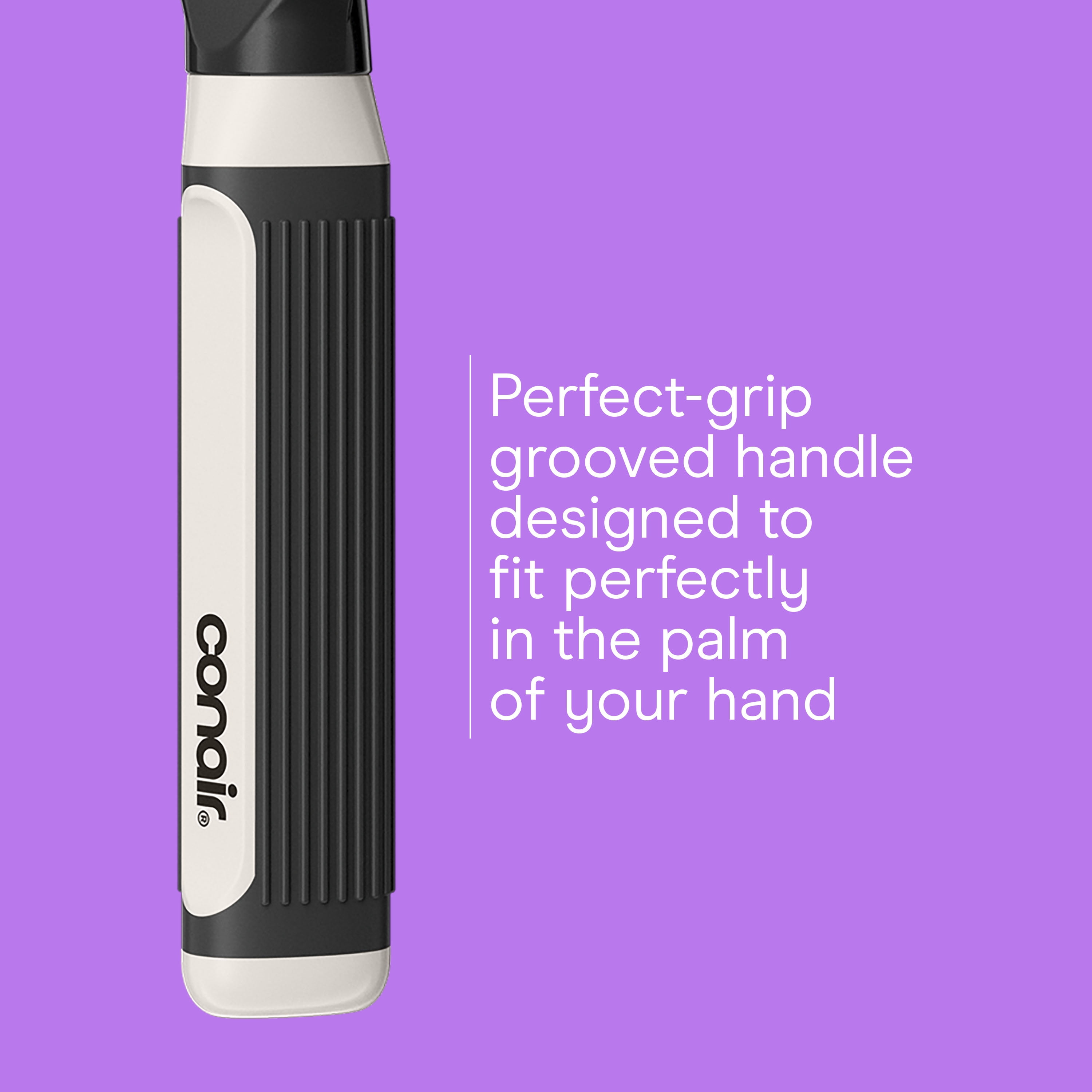 (6 pack) Conair Grip & Glide Wire Bristle Cushion Hair Brush with Rubber-Grip Handle, Colors Vary