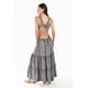 thumbnail image 3 of Vestido largo espalda descubierta Roman Fashion /Juvenil, 9105 (Gris) gris UNITALLA, 3 of 6
