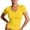 2# Yellow, variant on Womens Basic V Neck Short Sleeve Spring T Shirts Slim Fit Crop Y2k Tee 2026 Summer Gym Workout Cute Top Turquoise 2XL