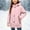 Pink, variant on IVEYRTF Kids Winter Fleece Lined Waterproof Windproof Warm Padded Jacket Hooded Outdoor Sport Coat for Boys Girls Youth Cold Weather Apparel(Purple,8-9 Years)