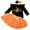 0$Black214, variant on Tiijoy Newborn Girls Outfits Halloween Ruffle Long Sleeve Romper Tutu Skirt Headband Set