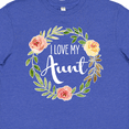 thumbnail image 4 of Inktastic I Love my Aunt- flower circle Youth T-Shirt, 4 of 5