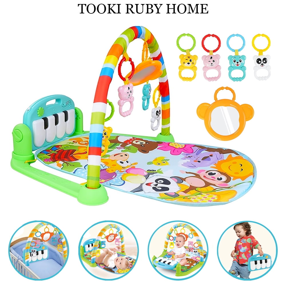 3 in 1 Playmat for Babies, Baby Gym Activity Center, Baby Activity Mat