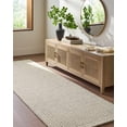 thumbnail image 4 of BoutiqueRugs Anahid Contemporary Area Rug - Light Silver, Off White, Slate Blue - 9' x 12', 4 of 7