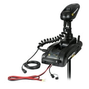 Minn Kota Terrova Black Freshwater 54 Shaft, 55 lb Thrust Battery Bow Mount Trolling Motor with Push Botton Start Wireless Remote 1 Count