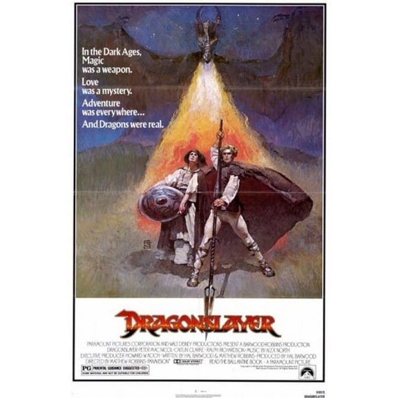Dragonslayer Movie Poster (11 x 17)