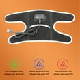 thumbnail image 4 of Heated Elbow Brace, Heated Arm Wrap Multifunctional  for Home Use Black,Light Grey,Dark Grey, 4 of 7