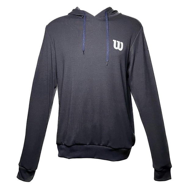 Sudadera Wilson Talla G Deportiva con Gorra RIB Azul Marino