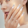 thumbnail image 7 of Kokovifyves Nail Art Stickers Nail Gradient French Sticker Crescent Smile Sticker Ultra-thin French Lines Arcs-assisted Nail Decal Ornaments, 7 of 7