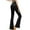 Black-03, variant on Sentuca Women's Flared Yoga Pants High Waist Bell Bottom Workout Pants