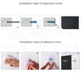 thumbnail image 4 of 1pc Bear Key Storage Rack With 8 Hooks, Stable Key Holder For Coats, Hats, Clothes, Household Space Saving Storage Organizer For Bedroom, Bathroom, Office, Entryway, Hallway, Home, 4 of 5
