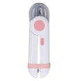 thumbnail image 1 of Cat Nail Clippers, Multifunction Stainless Steel Dog Nail Clippers Long Standby Time With LED Light For Dogs For Puppies Pink, 1 of 8