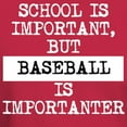 thumbnail image 3 of CafePress - Baseball Is Importanter T Shirt - Men's Classic Graphic Cotton T-Shirt, 3 of 4