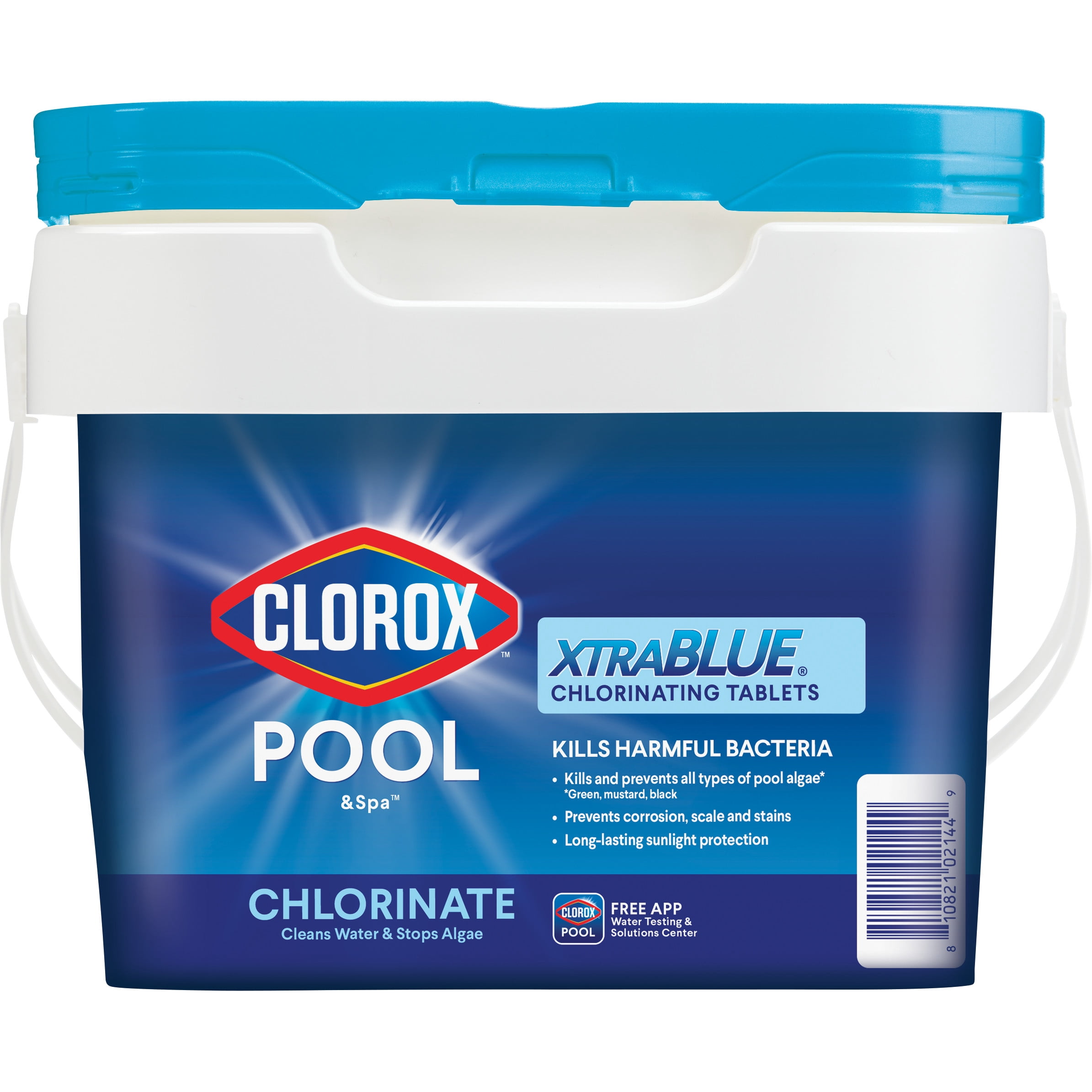 Clorox Pool&Spa XtraBlue 3" Chlorinating Tablets Chlorine Pool Chemicals , 5lb