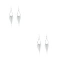 thumbnail image 1 of Pendientes colgantes Jumpingount 1 par Borlas de cadena larga Aleación Plata 2Conjunto, 1 of 6