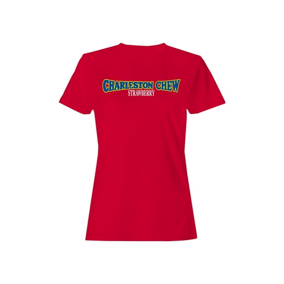 Officially Licensed Charleston Chew Strawberry Candy Women's T-shirt