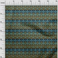 thumbnail image 2 of oneOone Viscose Chiffon Fabric Swirl Ikat Printed Fabric 1 Yard 42 Inch Wide, 2 of 4